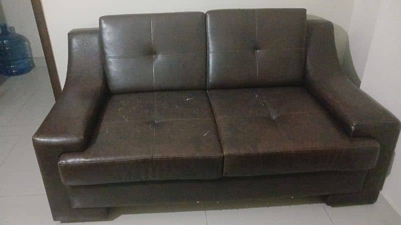 7 seater used sofa set 0