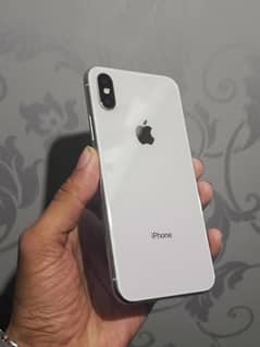 iphone x 256gb pta aproved 100 bettery face faild hai