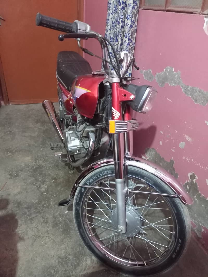 Honda cg 125 2001 model 4