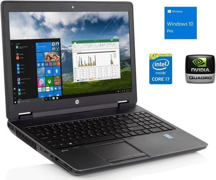 Hp Zbook i5 4th gen 1gb grafic card 8gb ram ddr3 128gb ssd 500gb hard 1