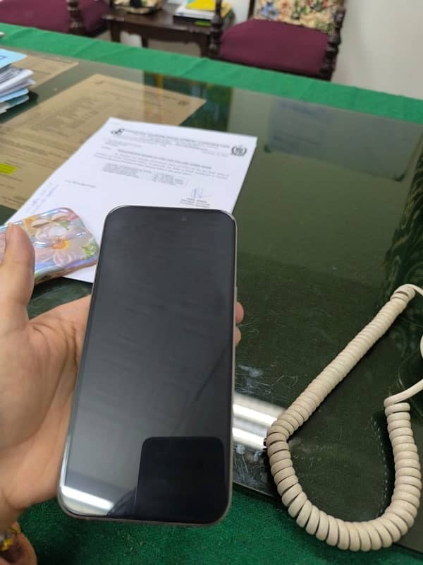 iphone 15 pro max LLA 256 pta approved 2