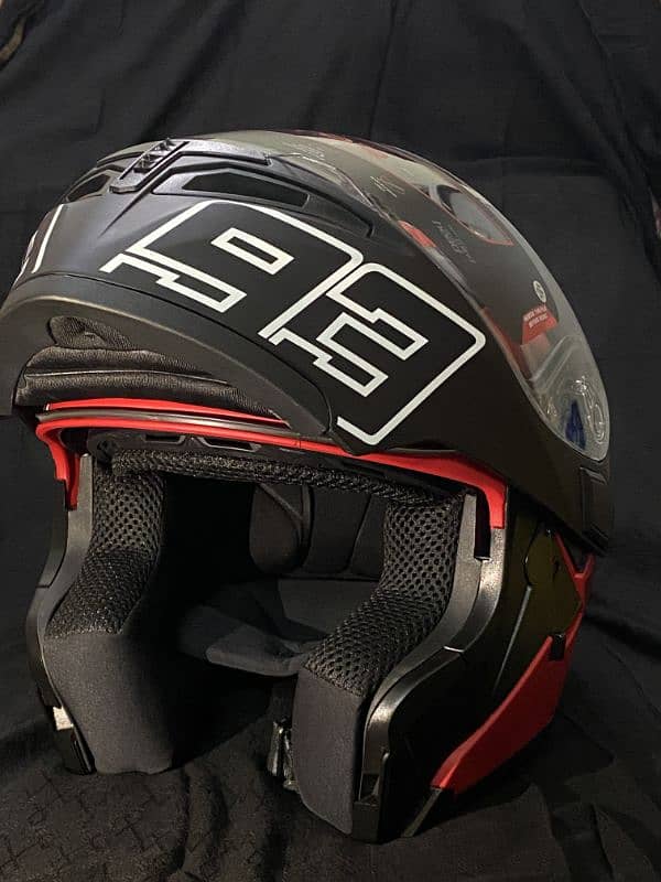 Vector helmet flip up (M) 6