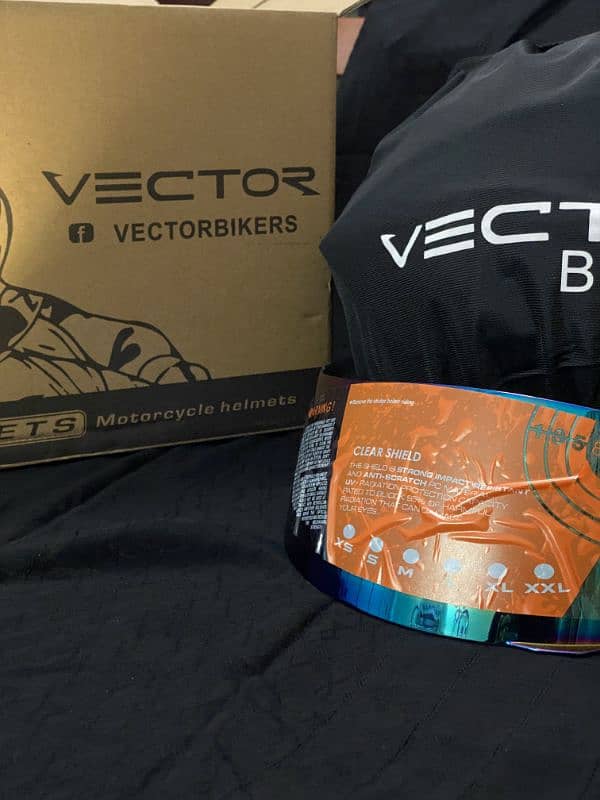 Vector helmet flip up (M) 8