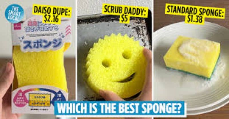 Scrub Daddy Damp duster and Sponge Available At whole Sale rate 1