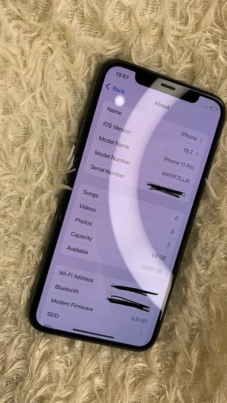 I phone 11 pro 64 Gb factory unlock 90% health 11