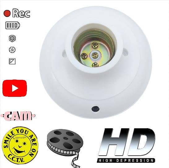 CAMERA Full HD Wifi 1080P Bulb Holder Camera Mini Cam 2k 1080. P 0