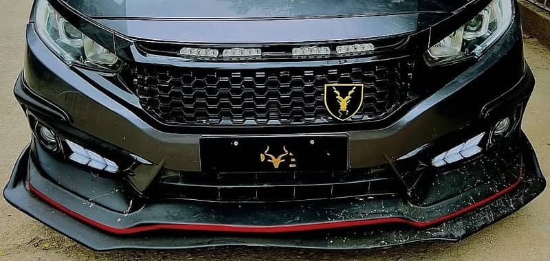 Honda civic front grill 0