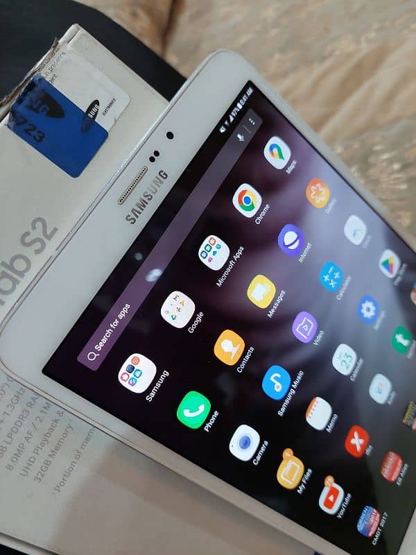 Samsung tab s2 with pta approved sim 2