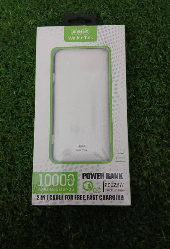 AMB Power Bank 10,000 mAh PD 22.5 Quick Charge 0