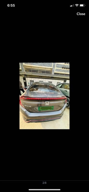 Honda civic front grill 2