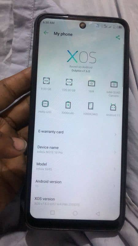 Infinix note 10 pro 8 128 0