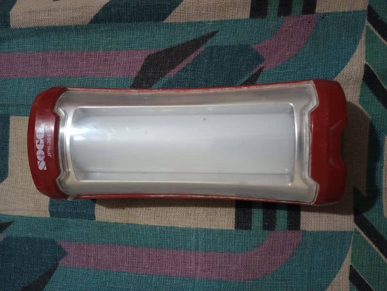 1 NEW 1 USE EMERGENCY CHARGE LED LIGHT 1 WALL WATCH OK WORKING SALE 3