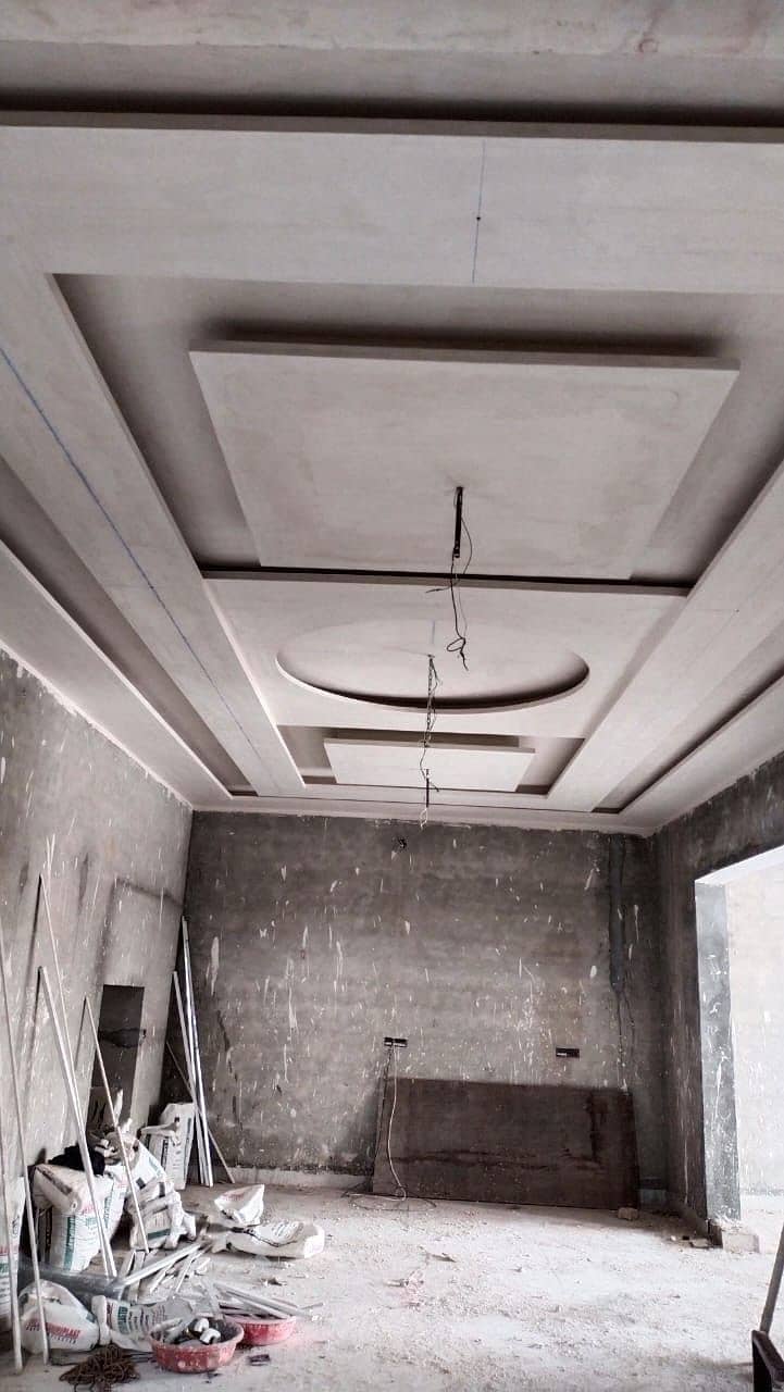 Gypsum Board Drywall Partition & Ceiling, Glass Partion &  Renovation 19