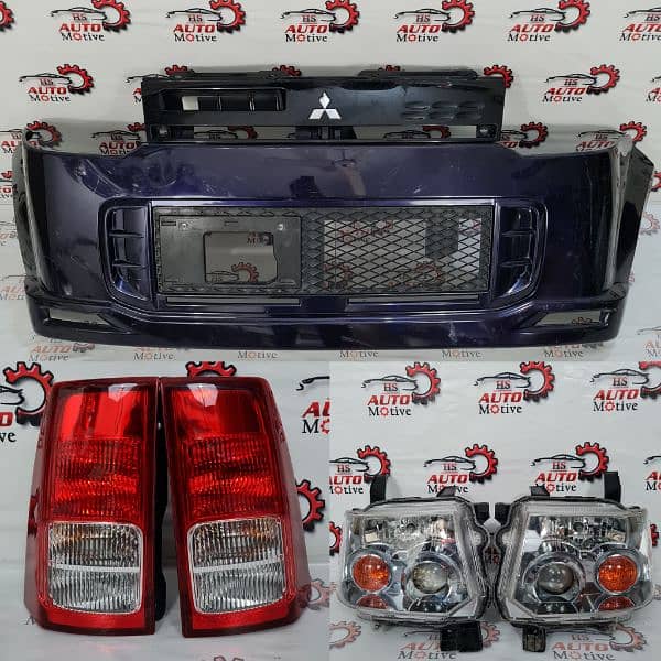 Mitsubishi Toppo EK Wagon OTTI Front/Back Light Head/Tail Lamp Bumper 0