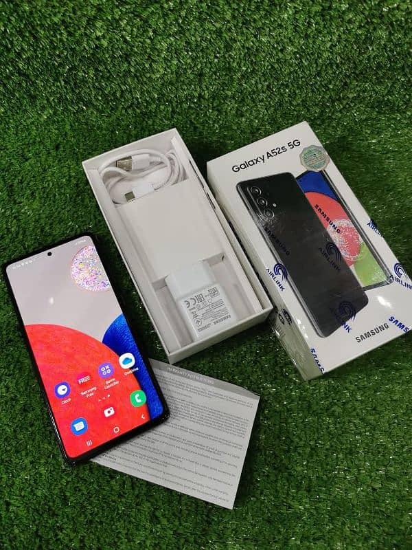 Samsung A52S PTA Approved 03290506093watsapp 0