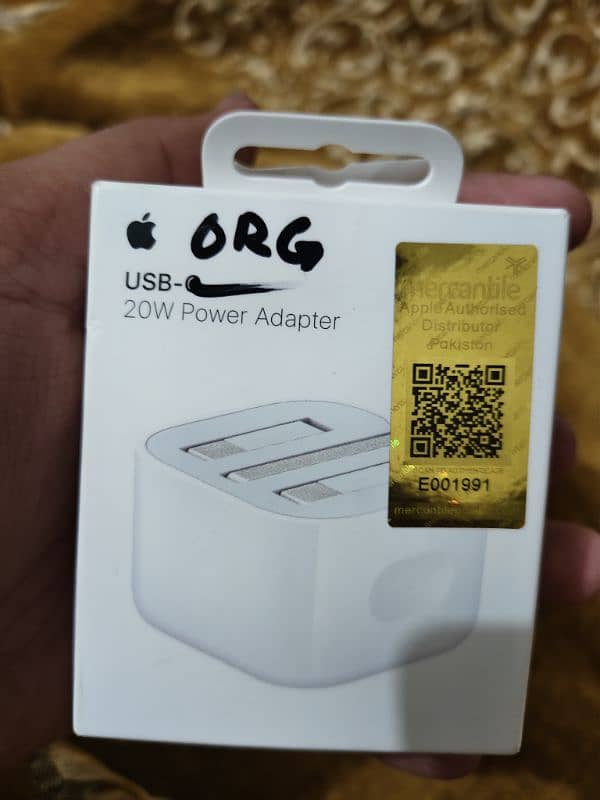 Apple Adapter Totally Originall 20W 1