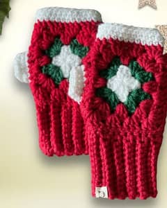 crochet gloves