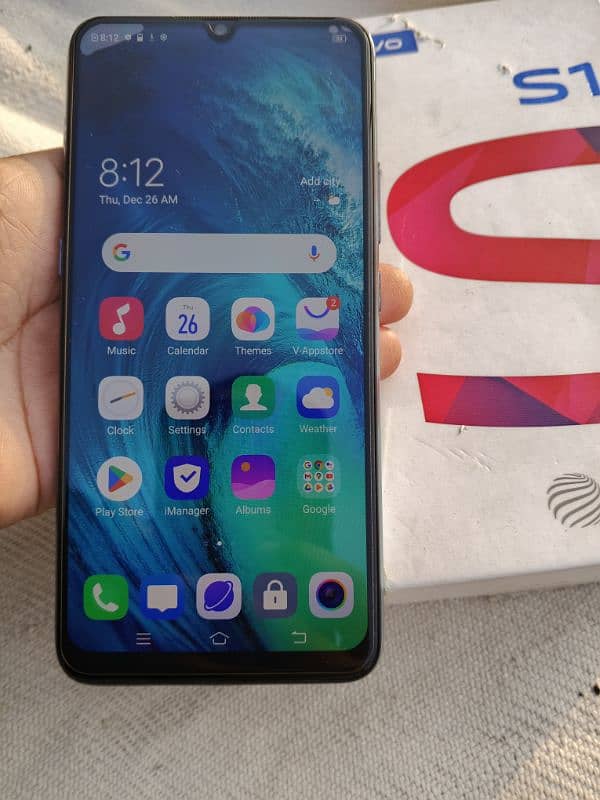 vivo s1 original phone no open no repire box charger Sath 2