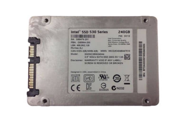 Intel 240 Gb SSD 1