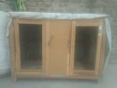 two portion wood cage 4hight 4up