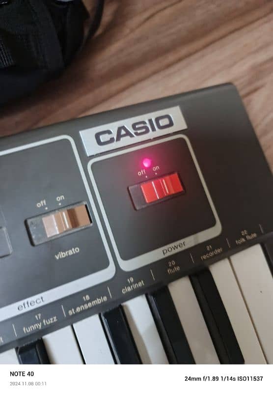 Casio piano keyboard 3