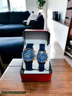 couples casual analog watch