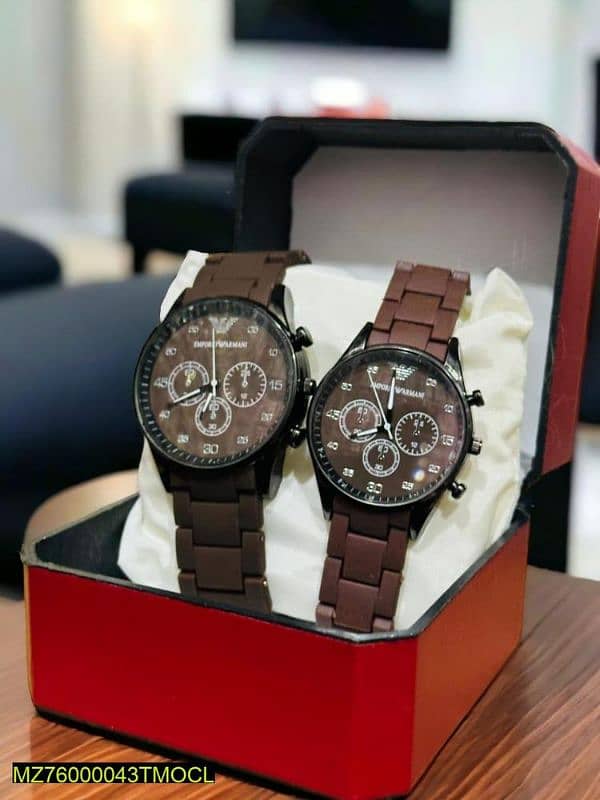 couples casual analog watch 5