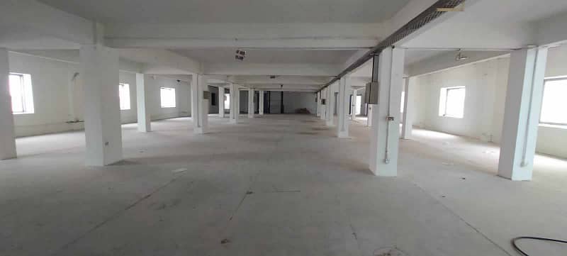 2 Kanal Warehouse for Rent in Quaid Azam Industrial Estate Good Location with KVA Load 1