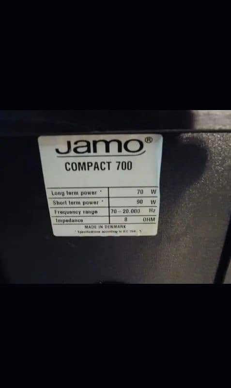 Jamo Compact 700 Bookshelf speakers 2