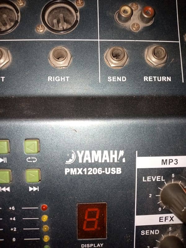 Yamaha 12 channel mixer for sale location Faisalabad 0