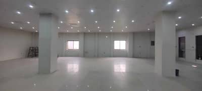 8 Marla Ground Floor Brand New Hall For Rent Near Allah Ho Gol Chakar(silent office,werehouse,clinic,fast food,beauty parlar)