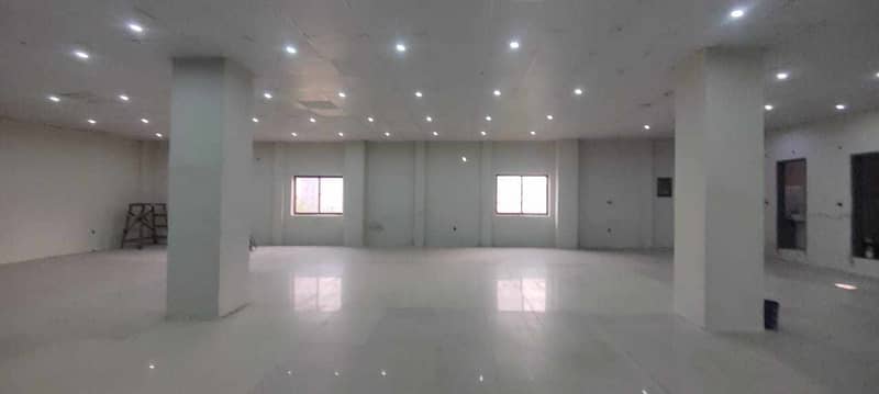 8 Marla Ground Floor Brand New Hall For Rent Near Allah Ho Gol Chakar(silent office,werehouse,clinic,fast food,beauty parlar) 0