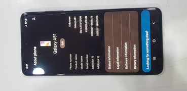 Samsung a51 6/128 with box urgent sale