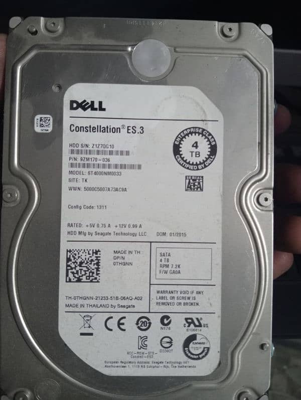 Hard disk 4tb 0