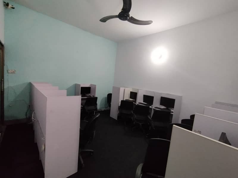 Fully Furnished Office For Rent in Gulberg for Call Centre or Software House or Bussiness 8