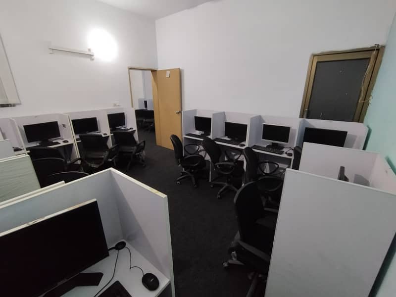 Fully Furnished Office For Rent in Gulberg for Call Centre or Software House or Bussiness 11