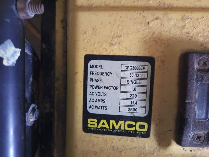 generator samco 3. kva for sale 4