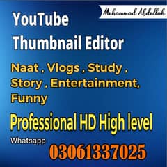 YouTube Thumbnail Editor