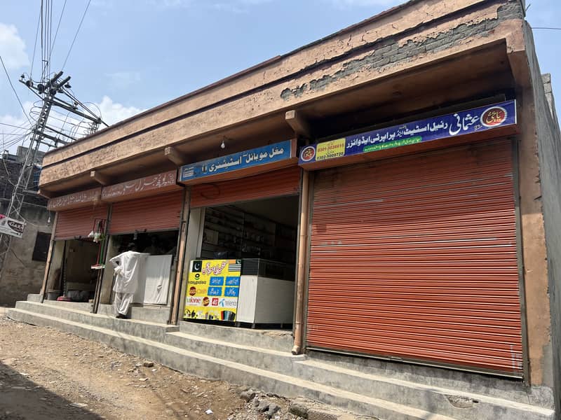 4 Shop Commercial And 4 Marla House For Sale 2