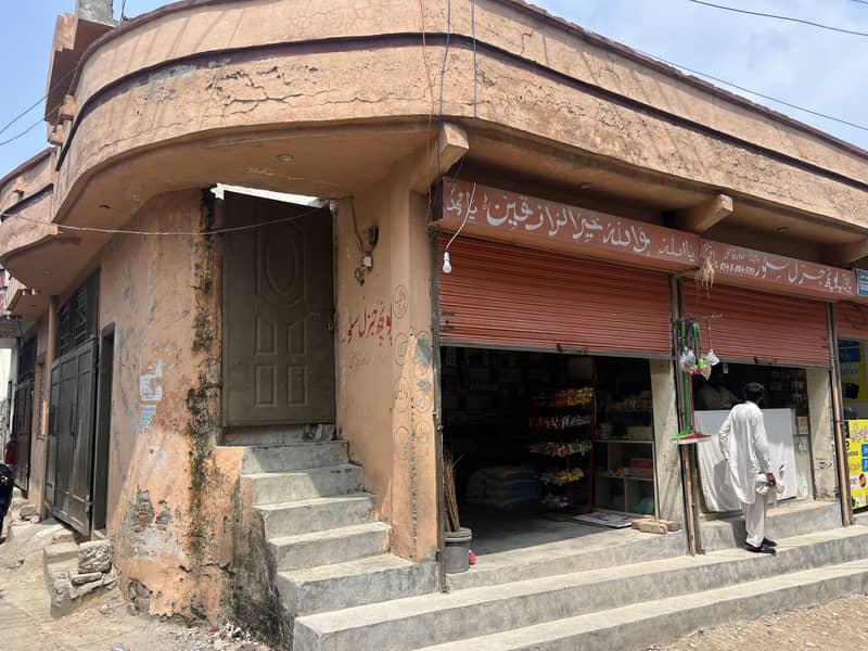 4 Shop Commercial And 4 Marla House For Sale 3