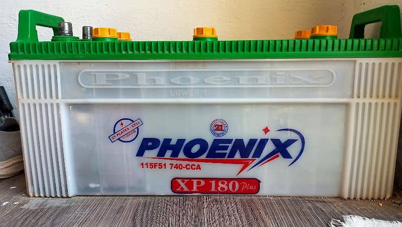 Phoenix Acid Battery XP185 (21 PLATES) 0