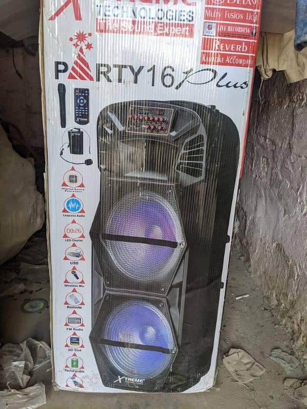 Xtreme party plus speaker 0