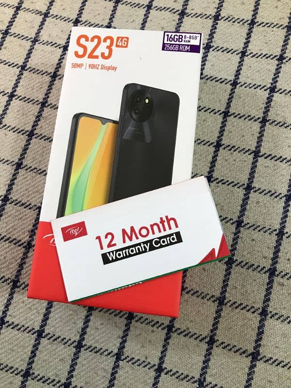 itel s23 16gb ram 256 memory 5