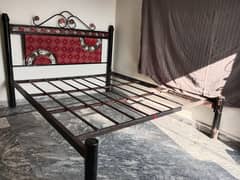 Lohy ka double bed with mattress