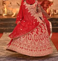 New Maroon bridal lehenga For Sale