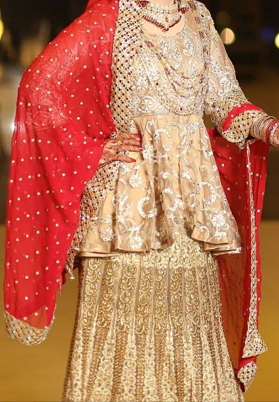 BRIDAL SHARARA | BRIDAL LEHANGA | BRIDAL DRESS 1