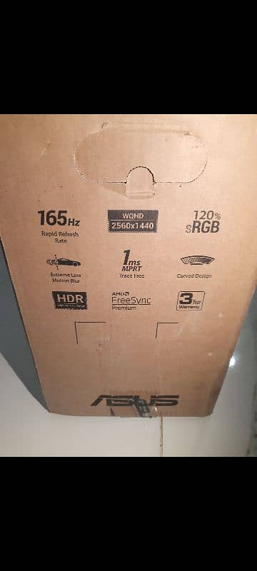 Asus Tuf VG32VQ1B 2k 165hz 31.5 inch Curved Screen VA Panel 1