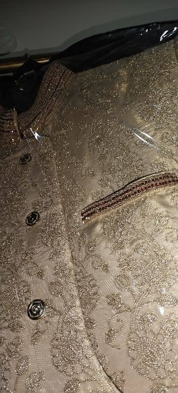 Grooms Sherwani with free qula 1