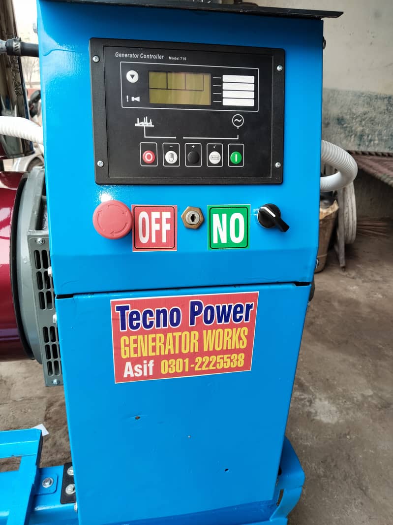 Generator 15kva national gas and petrol 8