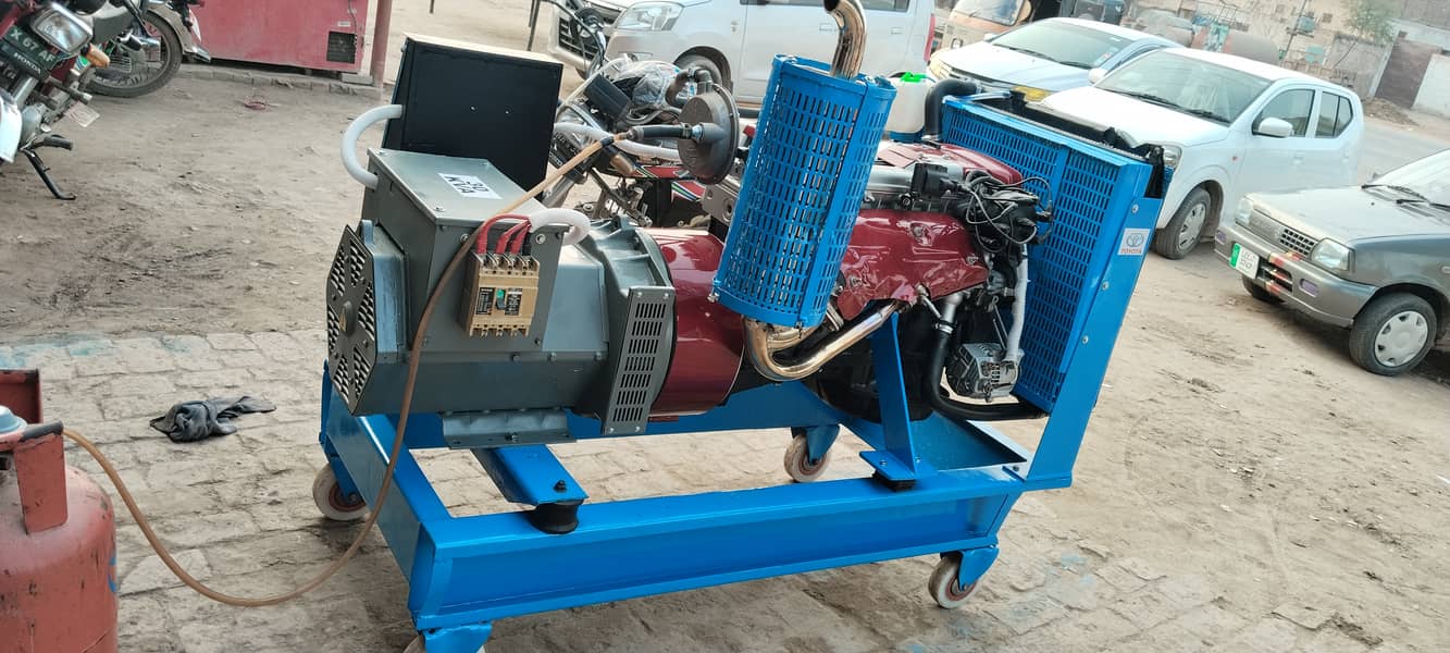 Generator 15kva national gas and petrol 10